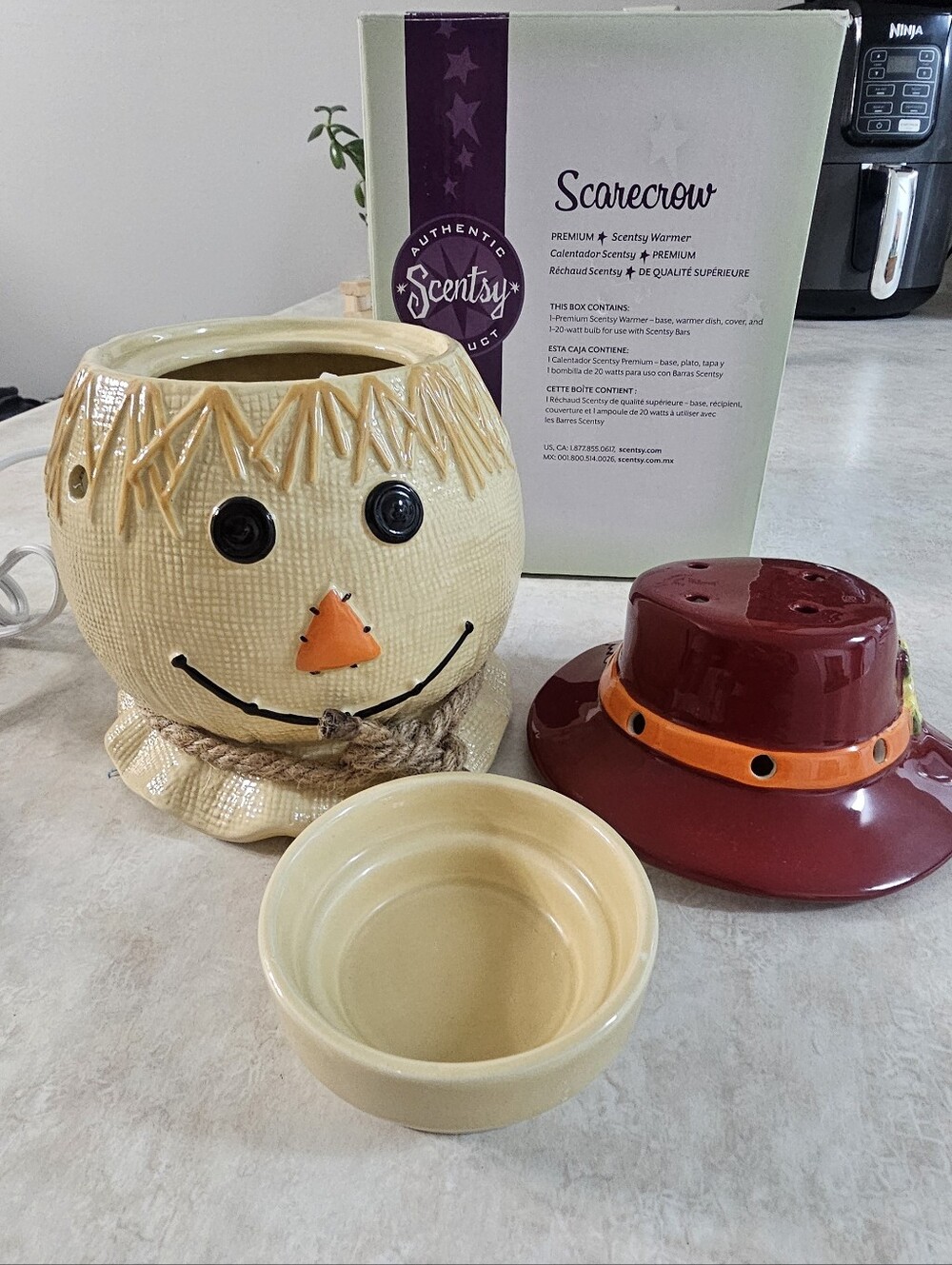 Scentsy Scarecrow Warmer - Picture 2 of 7